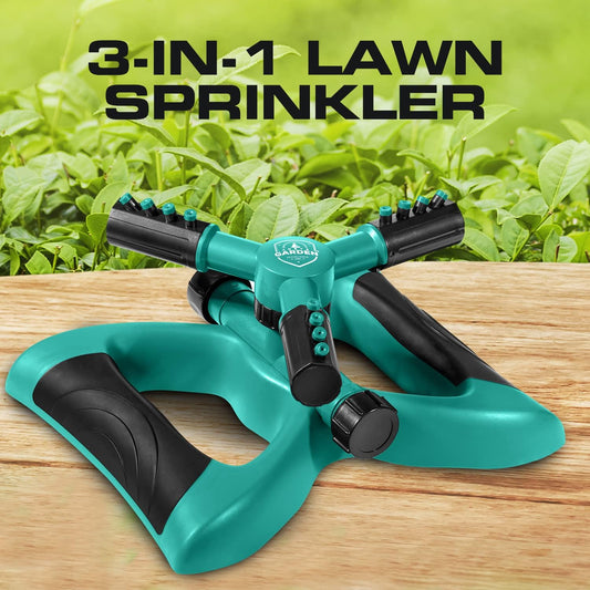 Effortless Lawn Care: Meet The Best Rotating Garden Sprinkler