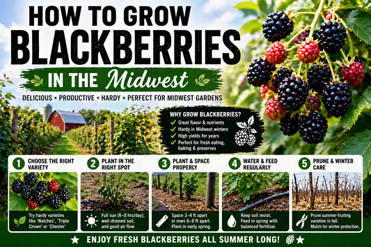 How to Grow Blackberries in the Midwest (And Why Triple Crown Is the Best Variety)