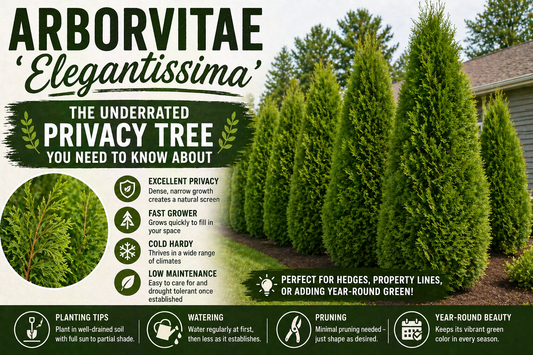 Arborvitae 'Elegantissima' — The Underrated Privacy Tree You Need to Know About