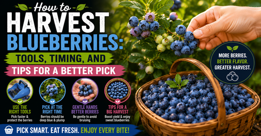 How to Harvest Blueberries: Tools, Timing, and Tips for a Better Pick