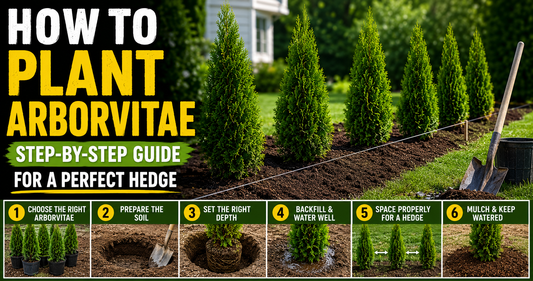 How to Plant Arborvitae: Step-by-Step Guide for a Perfect Hedge