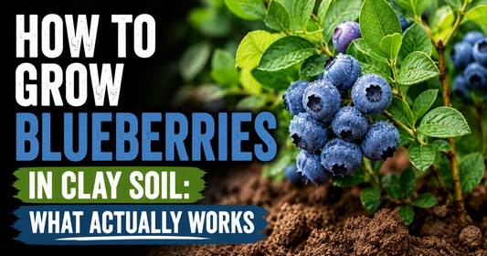 How to Grow Blueberries in Clay Soil: What Actually Works