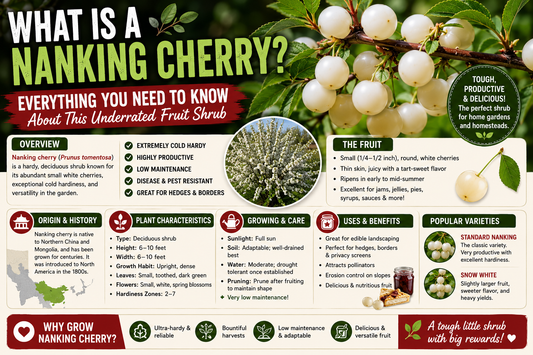 What Is a Nanking Cherry? Everything You Need to Know About This Underrated Fruit Shrub