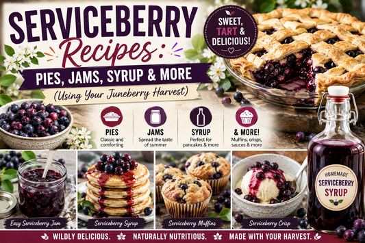 Serviceberry Recipes: Pies, Jams, Syrup & More (Using Your Juneberry Harvest)