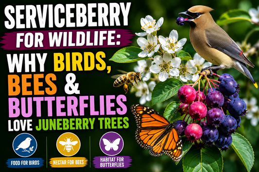 Serviceberry for Wildlife: Why Birds, Bees & Butterflies Love Juneberry Trees