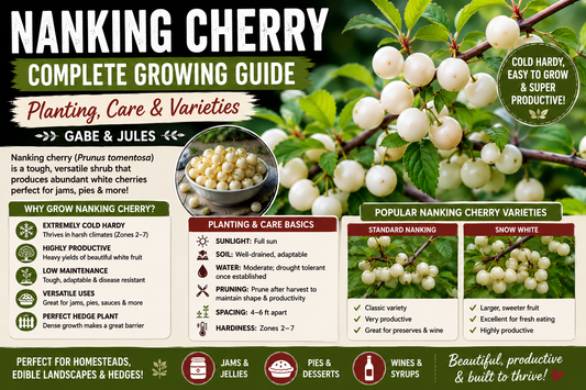Nanking Cherry Complete Growing Guide: Planting, Care & Varieties (Gabe & Jules)
