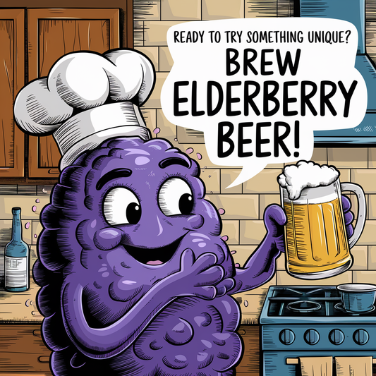 Ready to Try Something Unique? Brew Elderberry Beer!