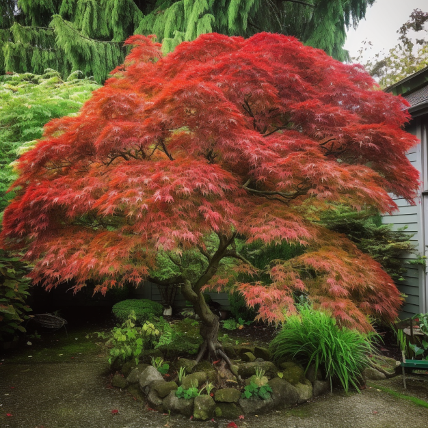 The Elegance of the Japanese Maple: A Highlight from Weaver Family Farms Nursery